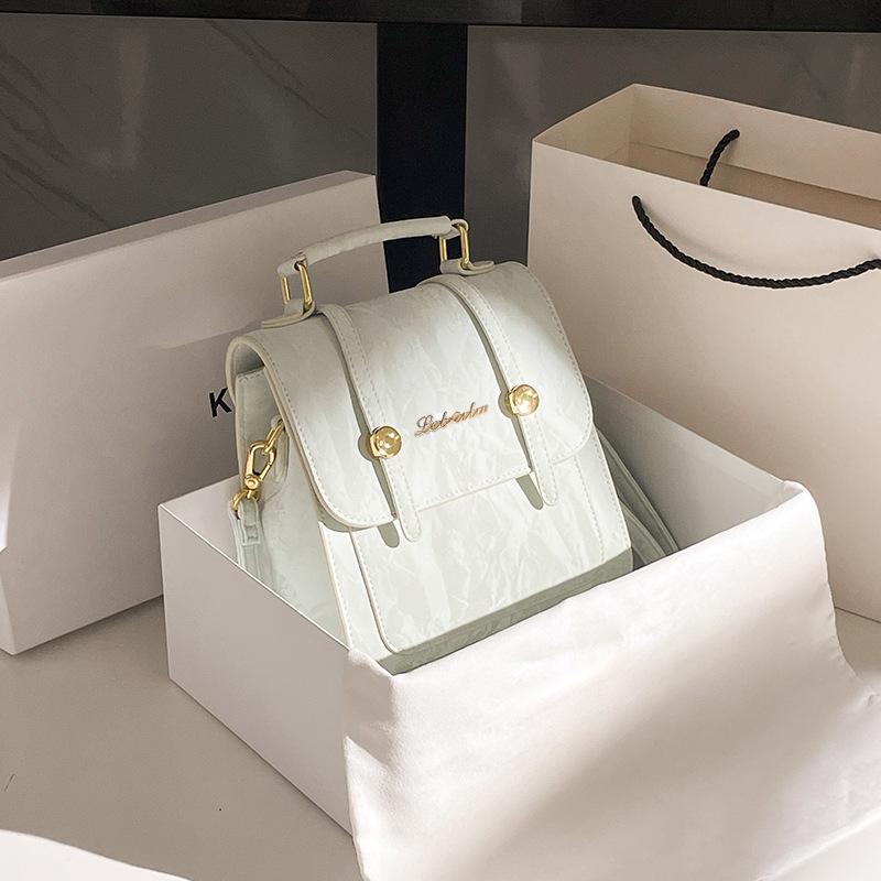 2025 new niche versatile backpack lightweight preppy style simple shopping small backpack women No specification