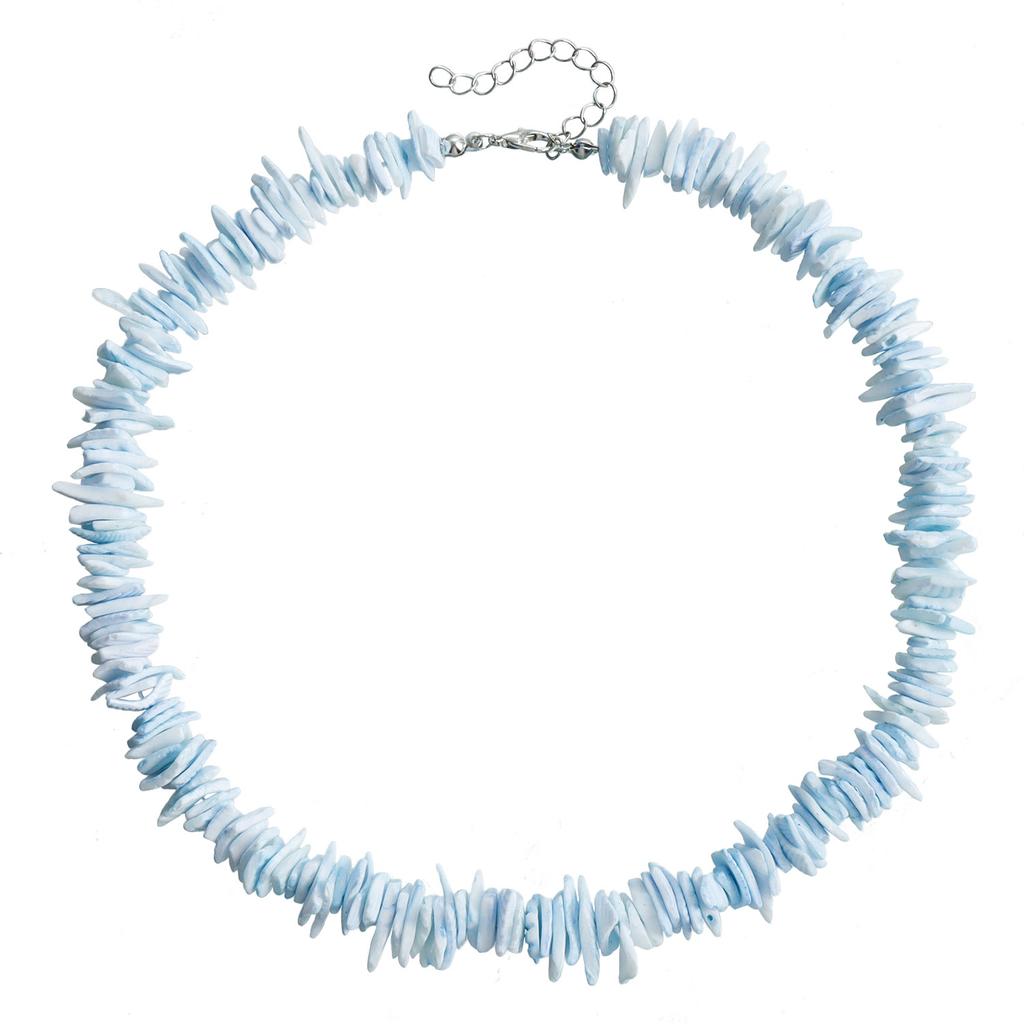 Accessories, Hawaiian Beach Irregular Shell Necklace, Versatile Colored Shell Necklace For Women