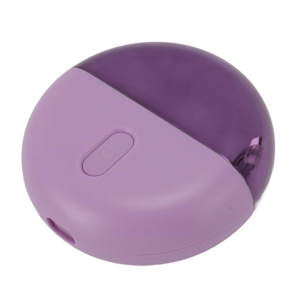 Rechargeable Electric Foot File Portable Waterproof Electronic Foot File Pedicure Tool for Feet Purple
