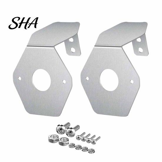 Weather Resistant Lamp Support 2Pcs Watermelon Light Brackets for Partsam, 304 Stainless Steel Mirror Turn Signal Automotive Hardware Angled Mounting