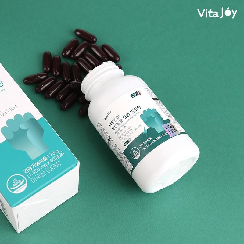Vitajoy Saw Palmetto Zinc Vitamin 60 Capsules
