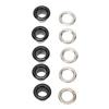 500 Sets Grommet Kit 6mm Round Copper Exquisite Easy To Use Multi Purpose   Kit for Repair Decoration