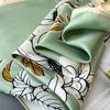 Luxury Brand Print 70cm Square Scarves Women's Designer Silk Scarf Floral Bandana Small Neckties Hairbands Bags Foulard Shawl