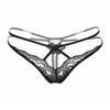 Sexy T-pants Women's Transparent Seduction Lace Low-rise Women's Panties Sexy Breathable Elastic Thong Tback2040