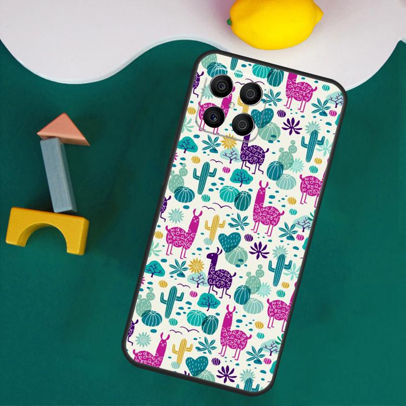 

alpaca Llama Case For Honor Magic 7 Lite 5 6 Honor 200 Pro 50 70 90 Lite X9a X8a X8 X9 X8b X9c X9b Cover Honor Magic5 Lite