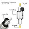 22ml Oil Pump Diesel Fuel Pump 12V24V 2000W5000W For Rubber Fuel Pump Bracket Holder Eberspacher Heater D2 D4 D5 Airtronic
