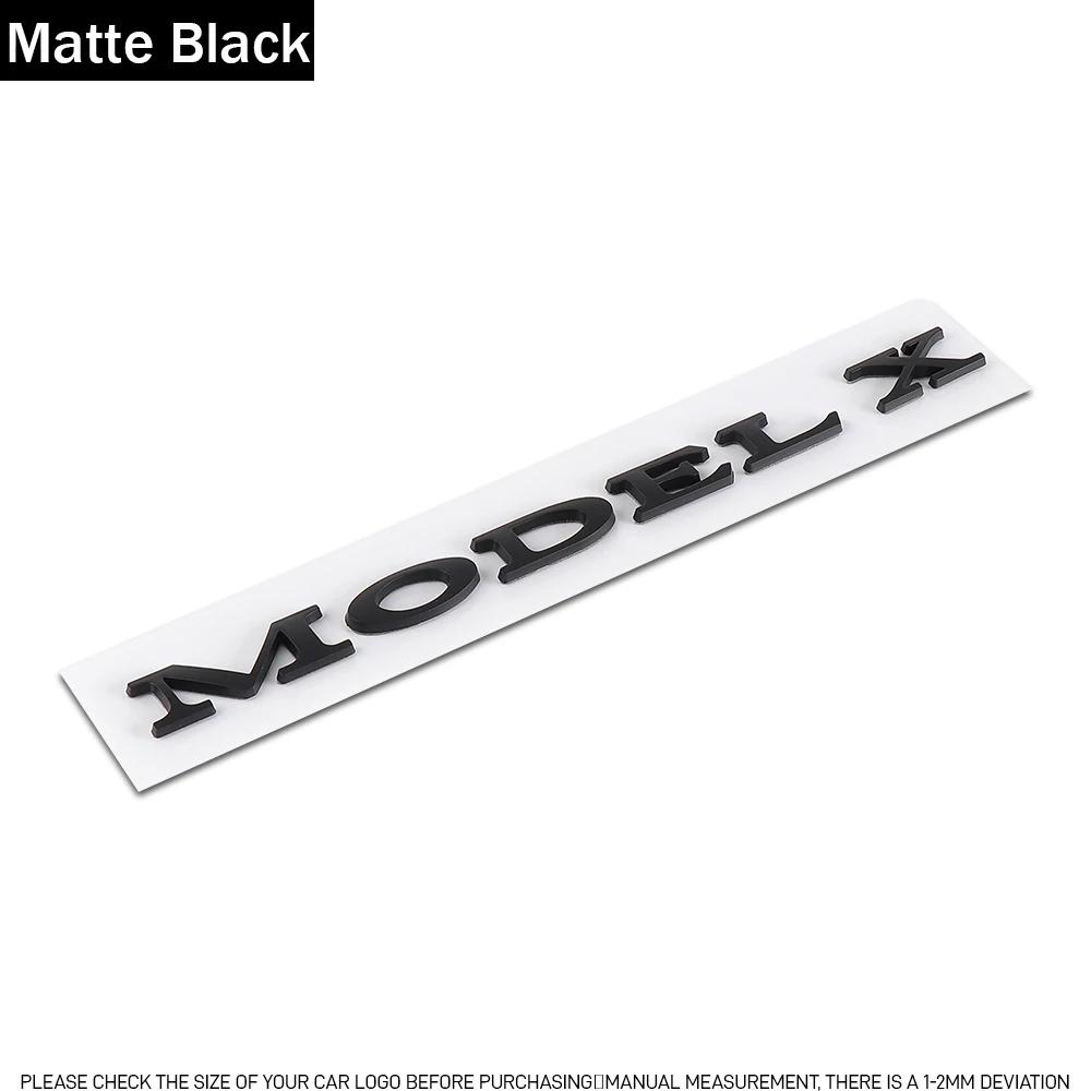 Autoaufkleber 2025 Neu Tesla Für Tesla Model Y Model S Model X Abzeichen Styling Auto Außen Dekor Emblem Aufkleber ABS Auto Heckklappe