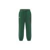 Simple Breathable Mid Waist Casual Knitted Sports Pants Unisex Pants Dark-Green 23FRC651UGL1