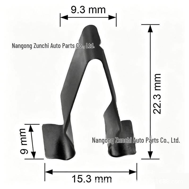 Volkswagen Sill Trim Buckle Set: Trunk Iron Clip 4B0867276A, 3B9867289