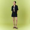 Rap Contrast Stitch Point Skirt Aq2Ws571