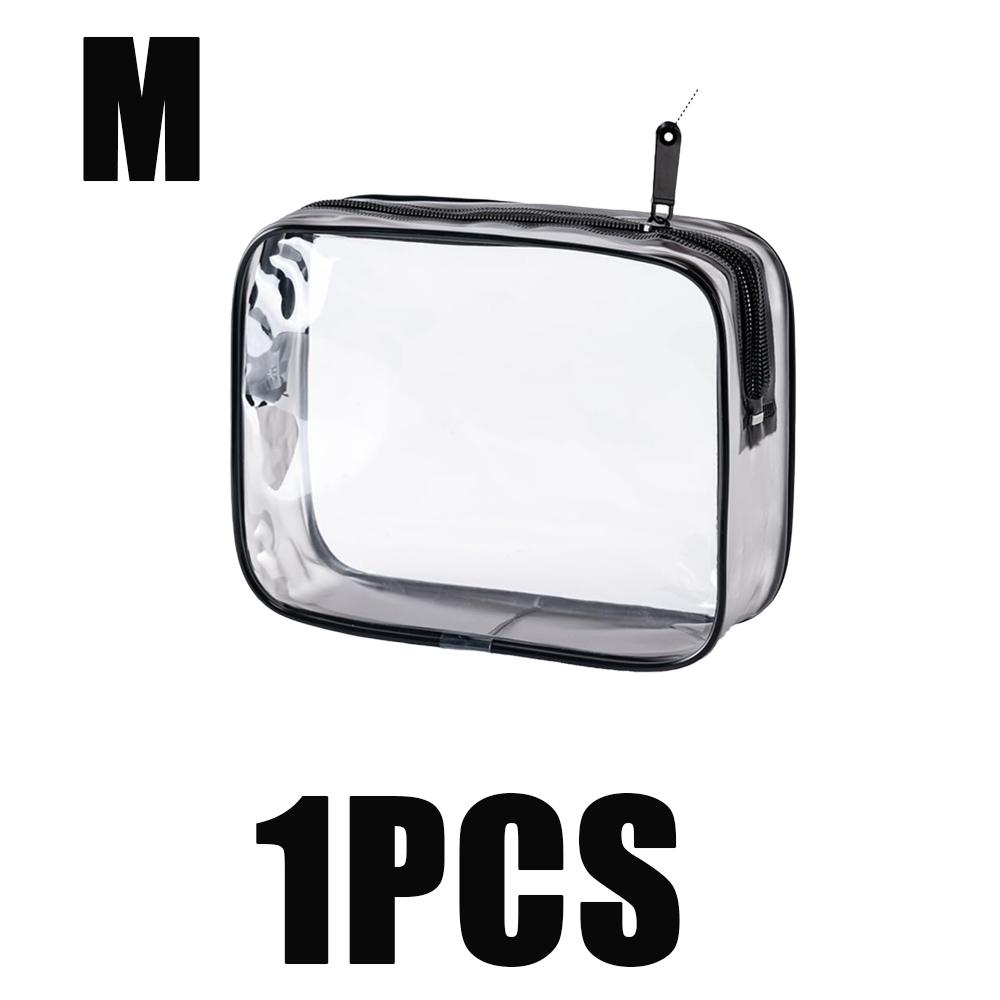 1/3pc Travel Organizer Bath Toiletry Wash Storage Bag Multifunction Large Capacity Waterproof Transparent With Zipper Women Gift