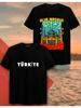 T-shirt with Turkey, Blue Mosque Print