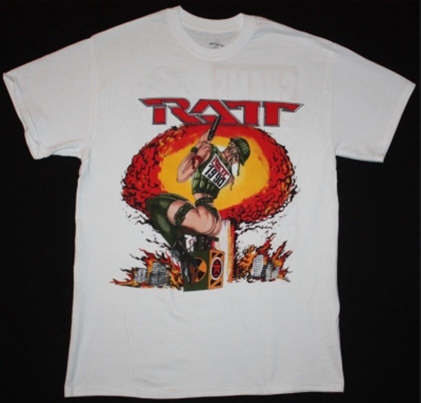 Ratt Detonator World Tour New White T-Shirt Perfect Gift For Friends Family