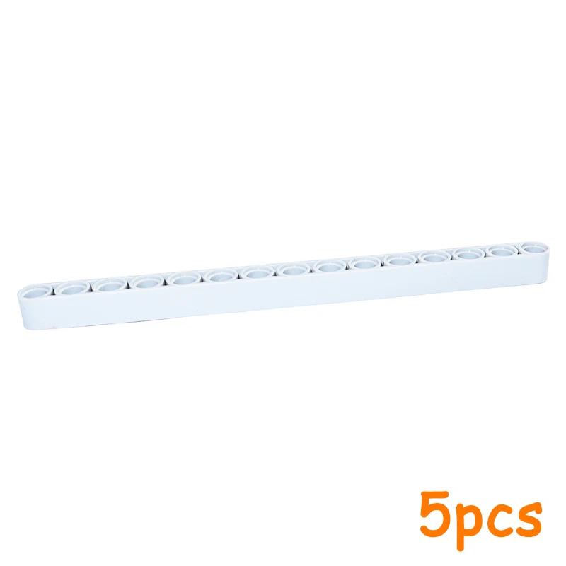 

5PCS Building Blocks Part 1*15 1x15 MOC 32278 High-Tech Liftarm Thick Assembles Particles DIY Electric Educational Brick Kid Toy