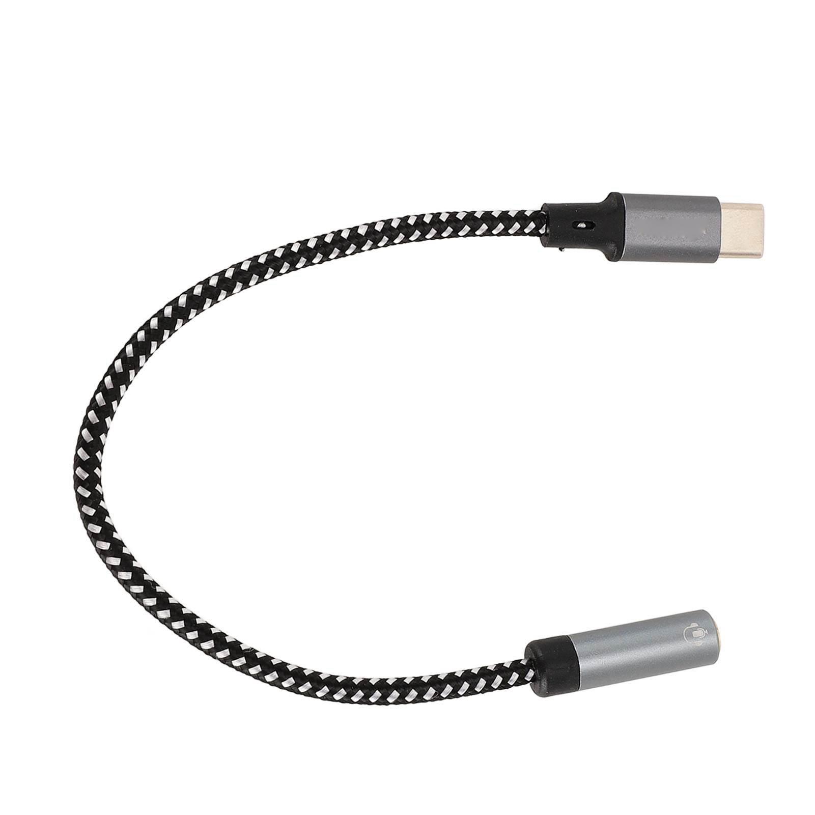 

Адаптер типа C на 3,5 мм, профессиональный звуковой кабель Aux, адаптер для наушников для Galaxy S24 S23