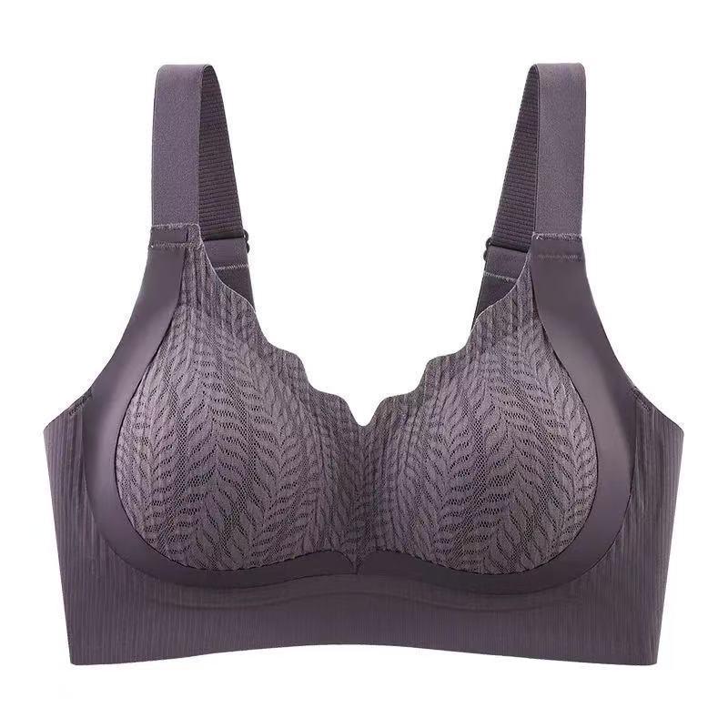 Second Generation Seamless Push-Up Bra for Women - Thin, No Underwire, Anti-Sagging, Side Bust Control