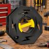 Portable Manual Cable Reel Compact Empty Storage with Carry Handle for Workshops, Job