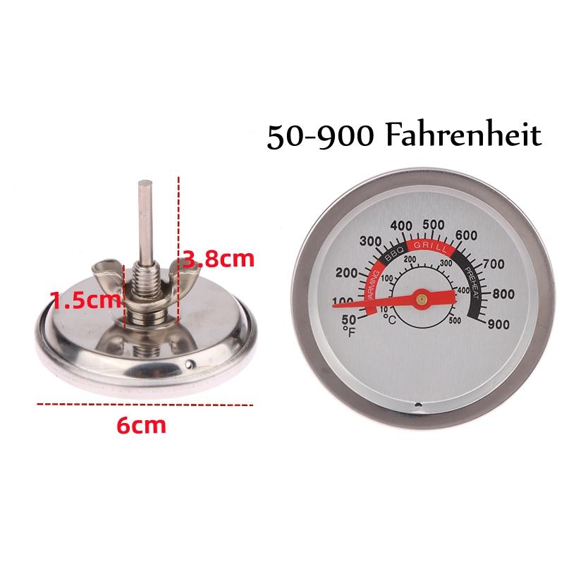 Stainless Steel BBQ Thermometer Meat Thermometer Temperature Meter Bbq Food Cooking Meat Gauge Kitchen Tools