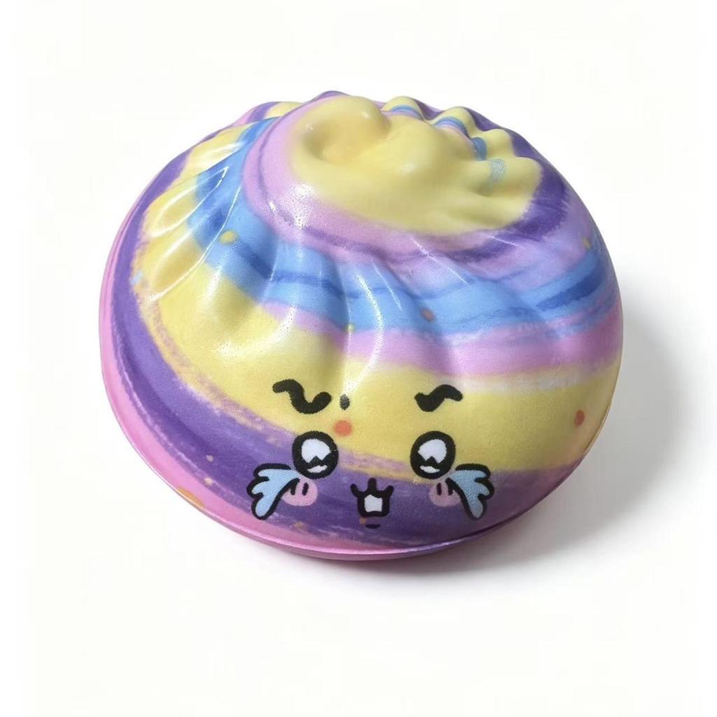 Gombóc Squishy Zsemle Baozi Gombóc Mystery Box Színes Étel Squishy Szenzoros Gyurma Golyó Stresszoldó Nyomkodható Golyók