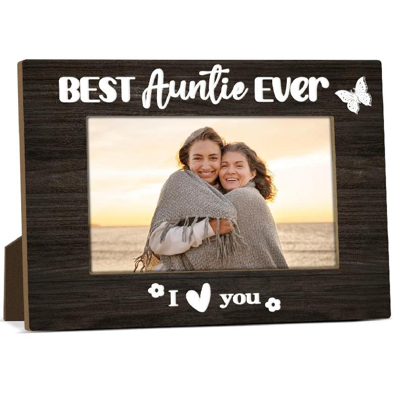 Mommy And Me Mom Picture Frame Wooden Photo Frames 4x6 for Mothers Day Picture Frame Desk Pictures Frames for Mother's Day Decorations for Mothers