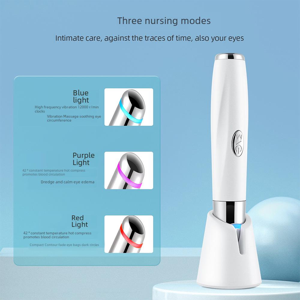 Elektrischer Augenmassagegerät mit Wärmekompression zur Entfernung von Augenringen und Schwellungen