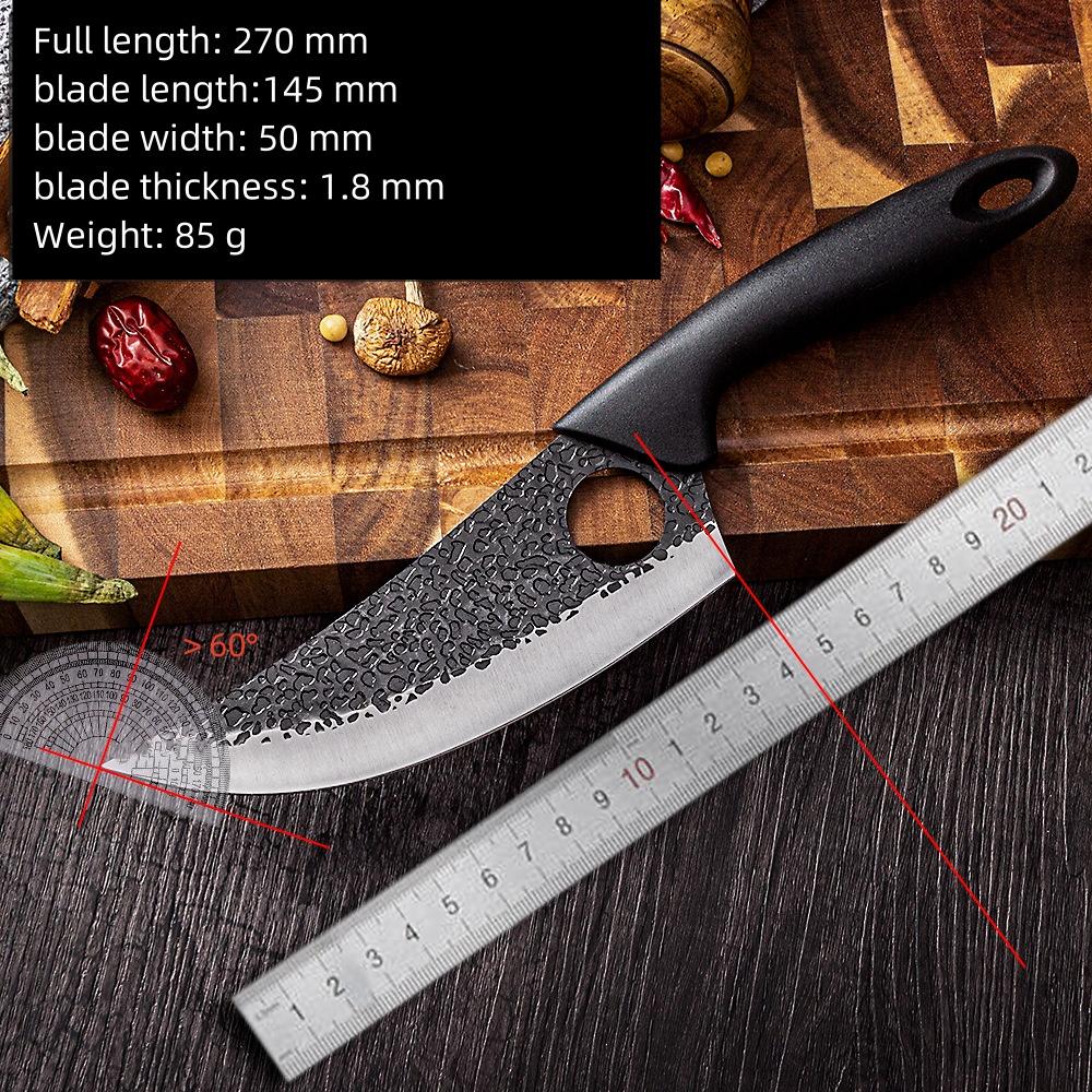 Kjøkken Utbeningskniv ABS Håndtak Håndlagde Slaktekniver Kjøttkløyver Fiske Utendørs matlaging Slakterkniv