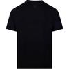 STONE ISLAND Buchstaben Pullover Rundhals Kurzarm T-Shirt Herren T-Shirts Schwarz S152100020S0081-V0029