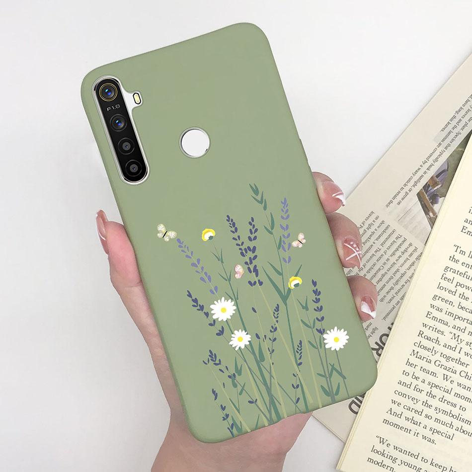 For Oppo Realme 5 Pro Oppo Realme 5 5i 5s C3 6i Realme5 5 Pro Realme6i Phone Cases Cute Soft Matte Bumper Back Cover Funda Coque