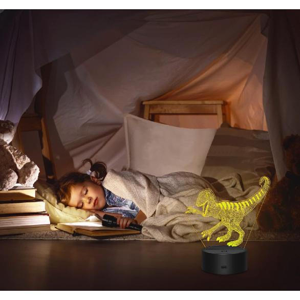 VANSIHO16 Colors 3D LED Night Light Base fit for DIY 3D Illusion Pattern on Acrylic Blanks,6sets 3D Night lamp Base with Remote Control USB Cable for