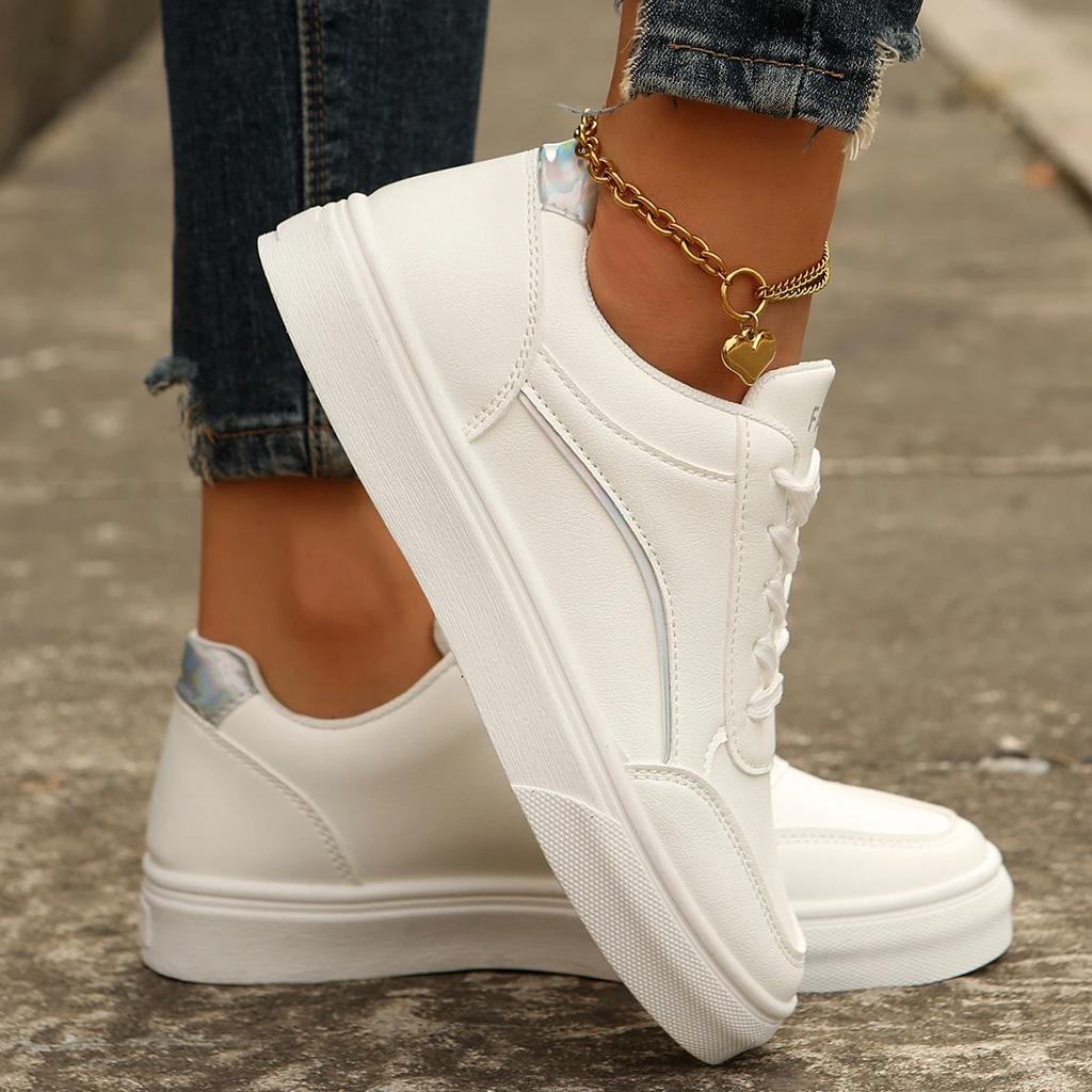 Mode Neue Frauen Trend Freizeitschuh Atmungsaktiv Freizeit Rutschfestes Schuhwerk Vulkanisierte Schuhe Damen Sneaker Plateau Zapatillas De Mujer