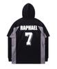 Oc 3R Soccer Layered Hoodie Jersey (Black)