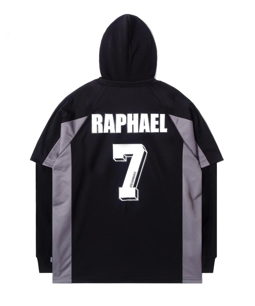Oc 3R Soccer Layered Hoodie Jersey (Black)