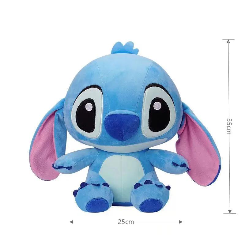 Blue Cartoon Plush Doll Toy Cute Angel Shape Birthday Gift