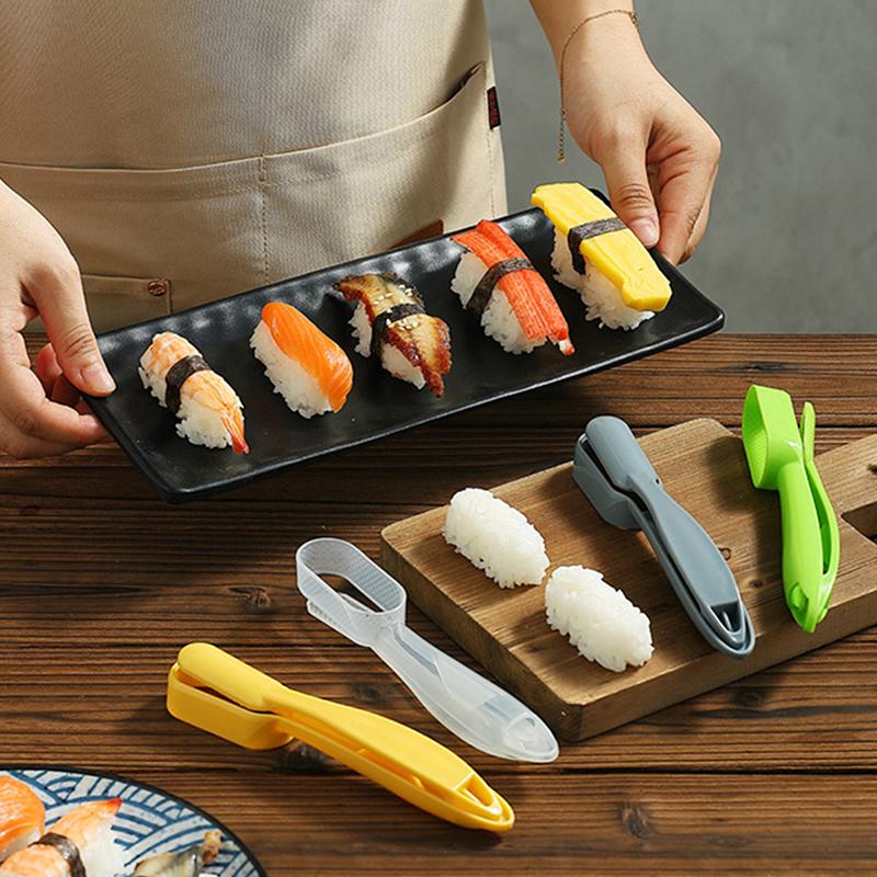 Sushi Making Mould Onigiri Lunch Sushi Maker Making Tools Diy Bento Rice Ball Easy To Make Plastic Sushi Kit Kitchen Gadgets