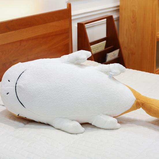 Păpușă Pisică Rechin Jucărie de Pluș 70cm Pisică Rechin Combinat Animal Umplut Multifuncțional Pernă de Dormit Moale Eliberare Stres Cadou pentru Femei Copii