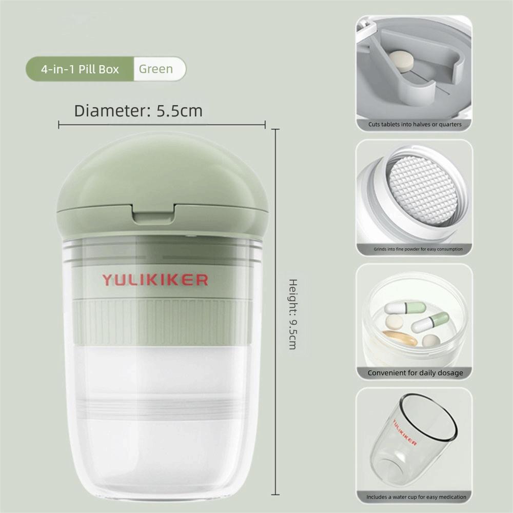 Portable Medicine Pill Cutter Dustproof Pill Divider New Medicine Divider  For YULIKIKER
