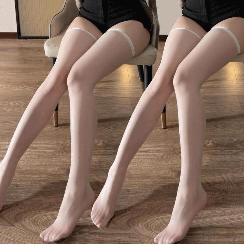 Women Sexy Fishnet Stockings Summer Ultra Thin Body Stockings Thigh High Over Knee Nylon Long Socks Hosiery Lolita Stockings