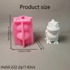 3D Animal Shape Silicone Candle Molds Animal Shape Resin Silicone Molds for Epoxy Resin Candle Making Gypsum Decoration