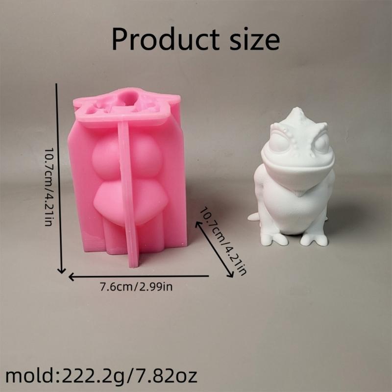 3D Animal Shape Silicone Candle Molds Animal Shape Resin Silicone Molds for Epoxy Resin Candle Making Gypsum Decoration