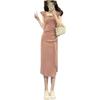 Suspender Dress Women's Summer Temperament Gentle and Advanced Feeling Waist and Thin Dress