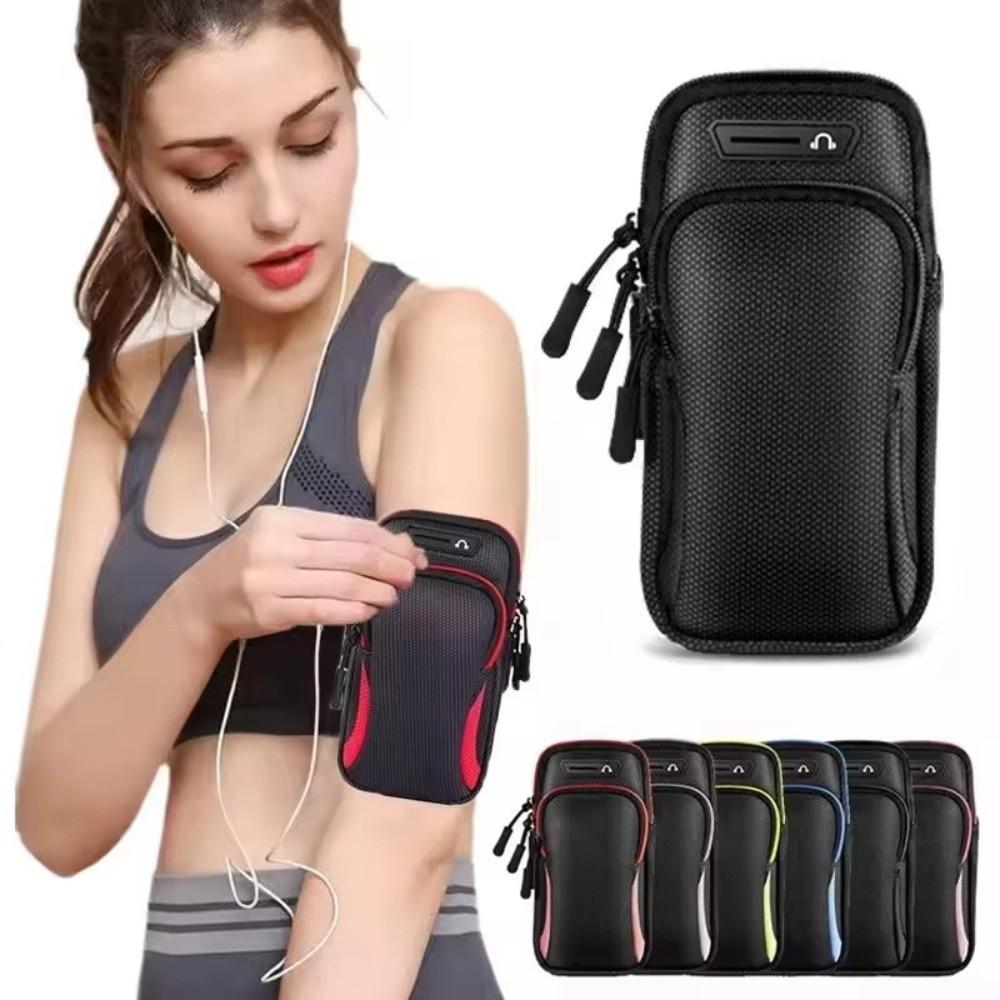 Headphone Port Phone Arm Bag Breathable Mesh Sports Armband New Cell Phone Armband Jogging