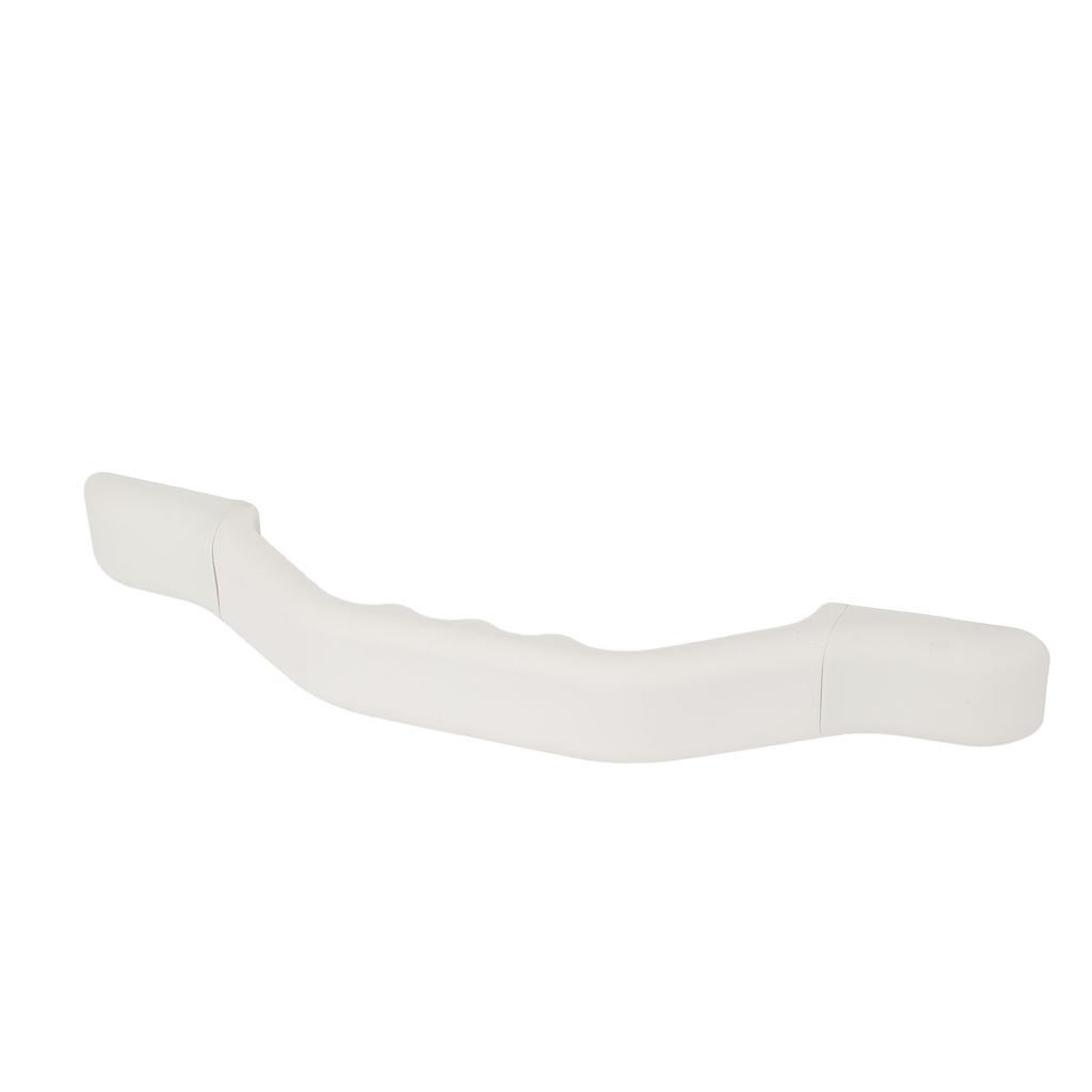 RV Grab Handle Entry Door Assist Handle Bars Multi Functional Impact Resistant for Trailer Boat Home Milky White