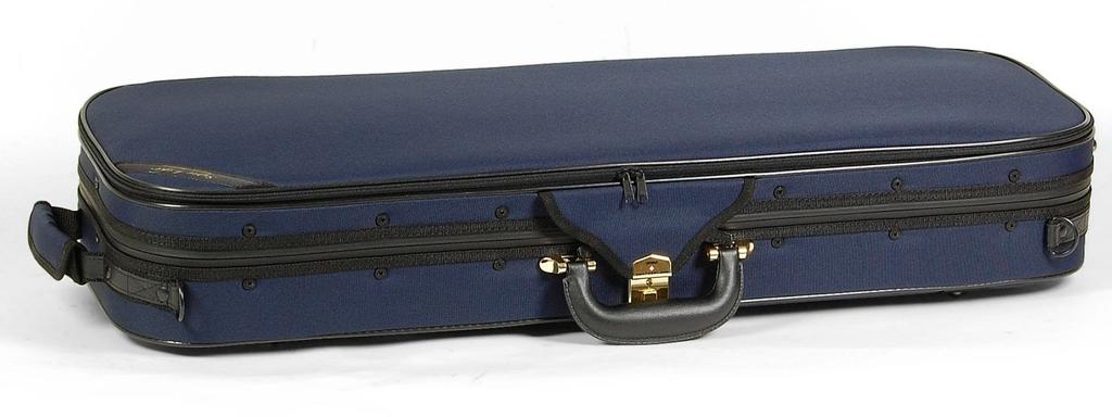 Super Light Oblong Violin Case (Square), Blue