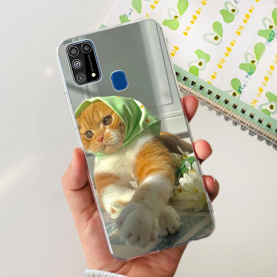 For Samsung Galaxy M31 Case SM-M315F Colorful Painted Cover Soft Slim Phone Case For Samsung M31 Prime M 31 s Galaxy M31s Fundas