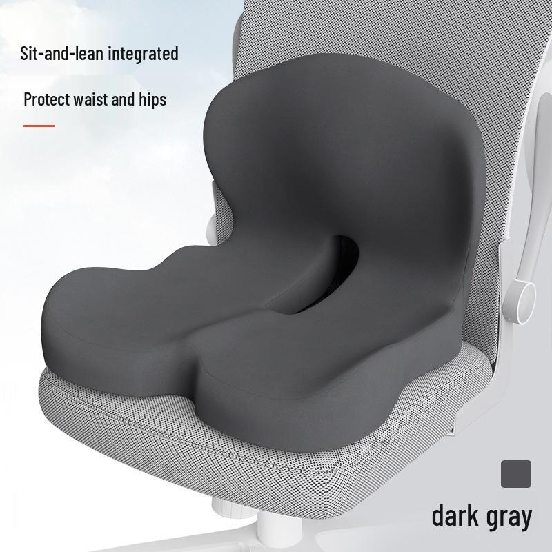 Memory Foam Seat and Back Cushion for Office, Student, Elderly, Car - Lumbar and Butt Support for Long Sitting