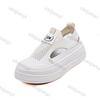Women's Sneakers 2025 Summer New Breathable Mesh Fly Weave Flats Height Increase Comfortable Fashion Non Slip Outdoor Sandals