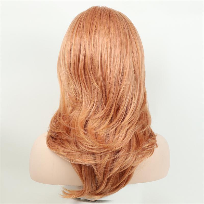 Peruci Sintetice Lungi Ondulate pentru Femei Gri Perucă Păr Natural Femei Cosplay Sexy Costum Halloween Cadouri Perucă pentru Persoane Vârstnice