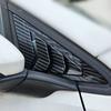 For VW Golf 7 MK7 MK7.5 2013~ Car Front Triangle Window Louver Side Shutter Blind Shades Cover Trim Sticker Vent Carbon Auto