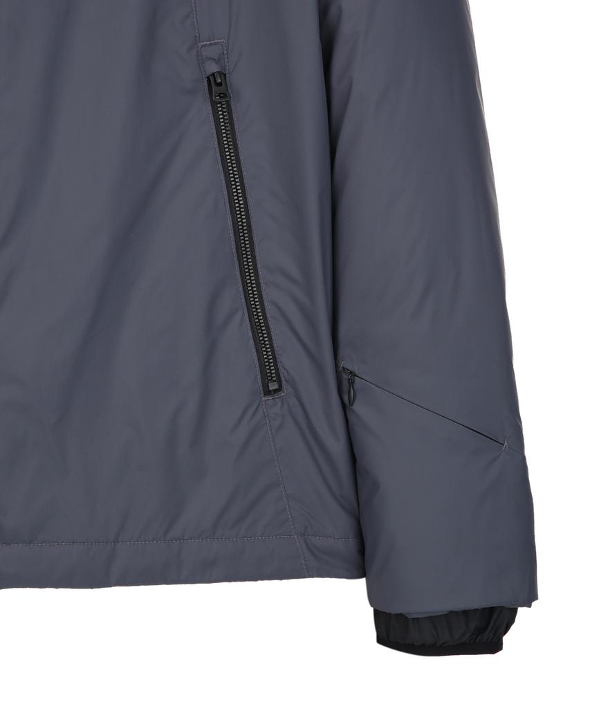 Il Corso Functional Hooded Padded Jacket Charcoal Gray