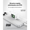 Belkin BOOST Charge Caricatore USB-C 25W PD PPS Ricarica Rapida Universale Bianco